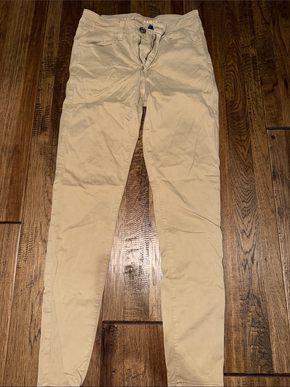 American Eagle Outfitters Beige Khaki Chinos